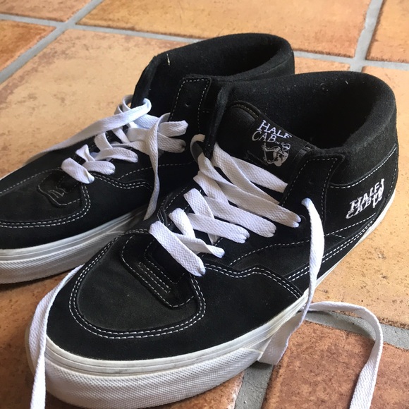 vans half cab on feet